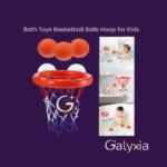 Bath Toys Basketball Balls Hoop for Kids