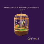 Beautiful Electronic Bird Singing Moving Chirping Toy Pet Bird in Cage Beautiful Electronic Bird Singing Moving Chirping Toy Pet Bird in Cage